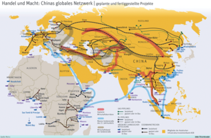 Chinas Einfluss auf den Welthandel, Grafik der Spiekermann & CO AG