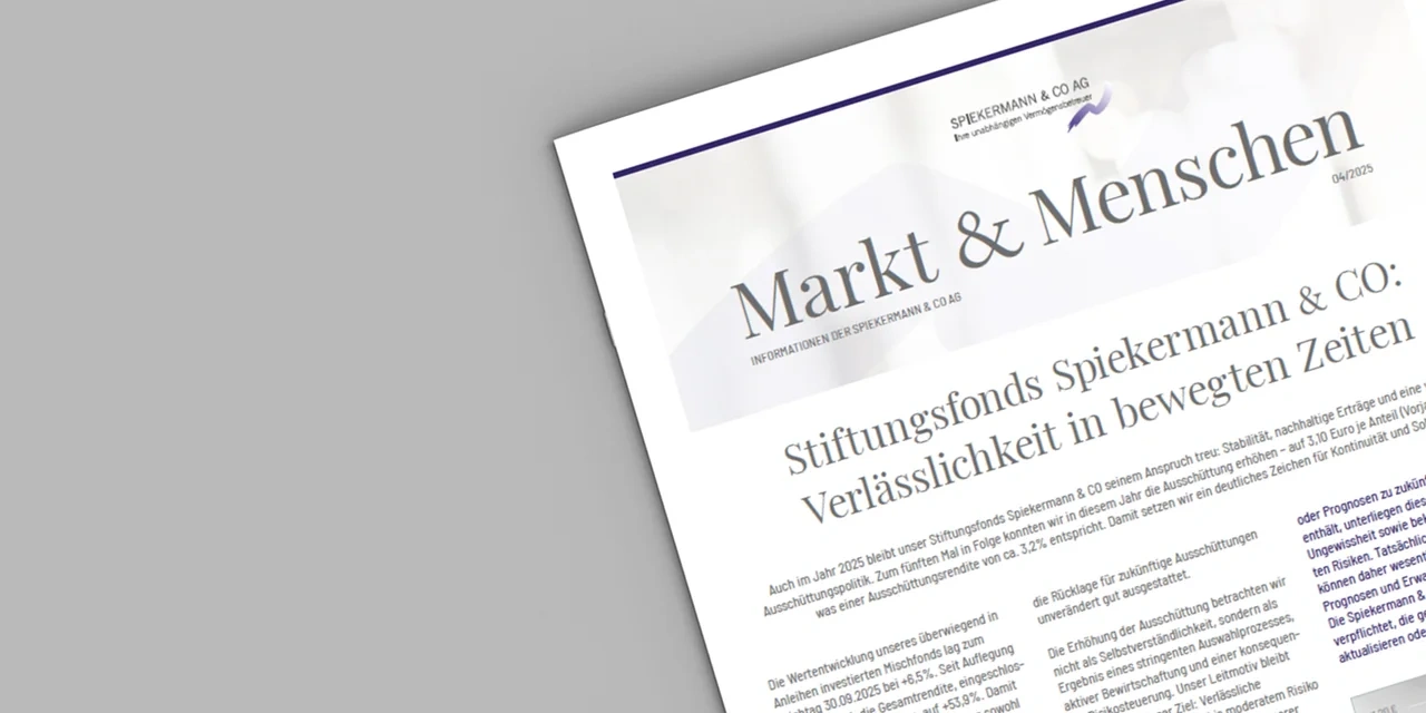 Titelseite des Magazins „Markt & Menschen“, Ausgabe Oktober 2025